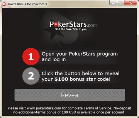 poker stars deposit codes